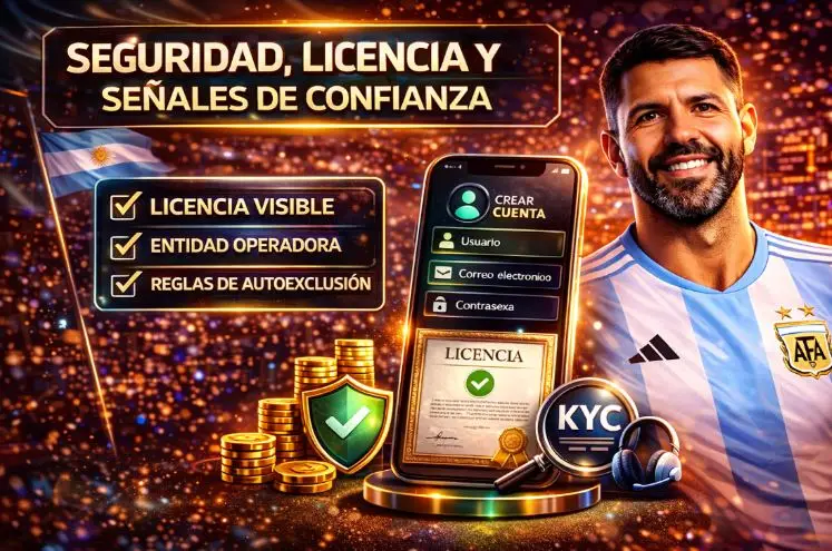 Seguridad, licencia y señales de confianza